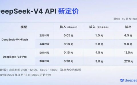 DeepSeek引入峰谷定价机制上调API价格，国产大模型价格战转向价值竞争