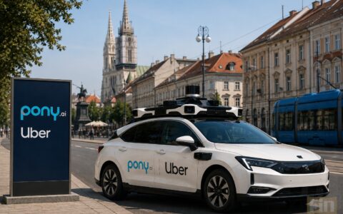 Pony.ai与Uber计划在欧洲五城部署超2000辆Robotaxi