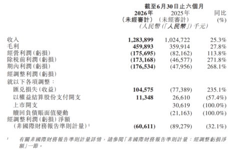 极智嘉半年报：收入增长与亏损扩大并存，人形机器人尚未贡献规模收入