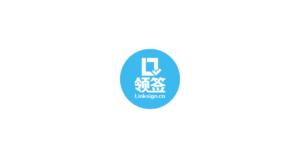 领签 logo