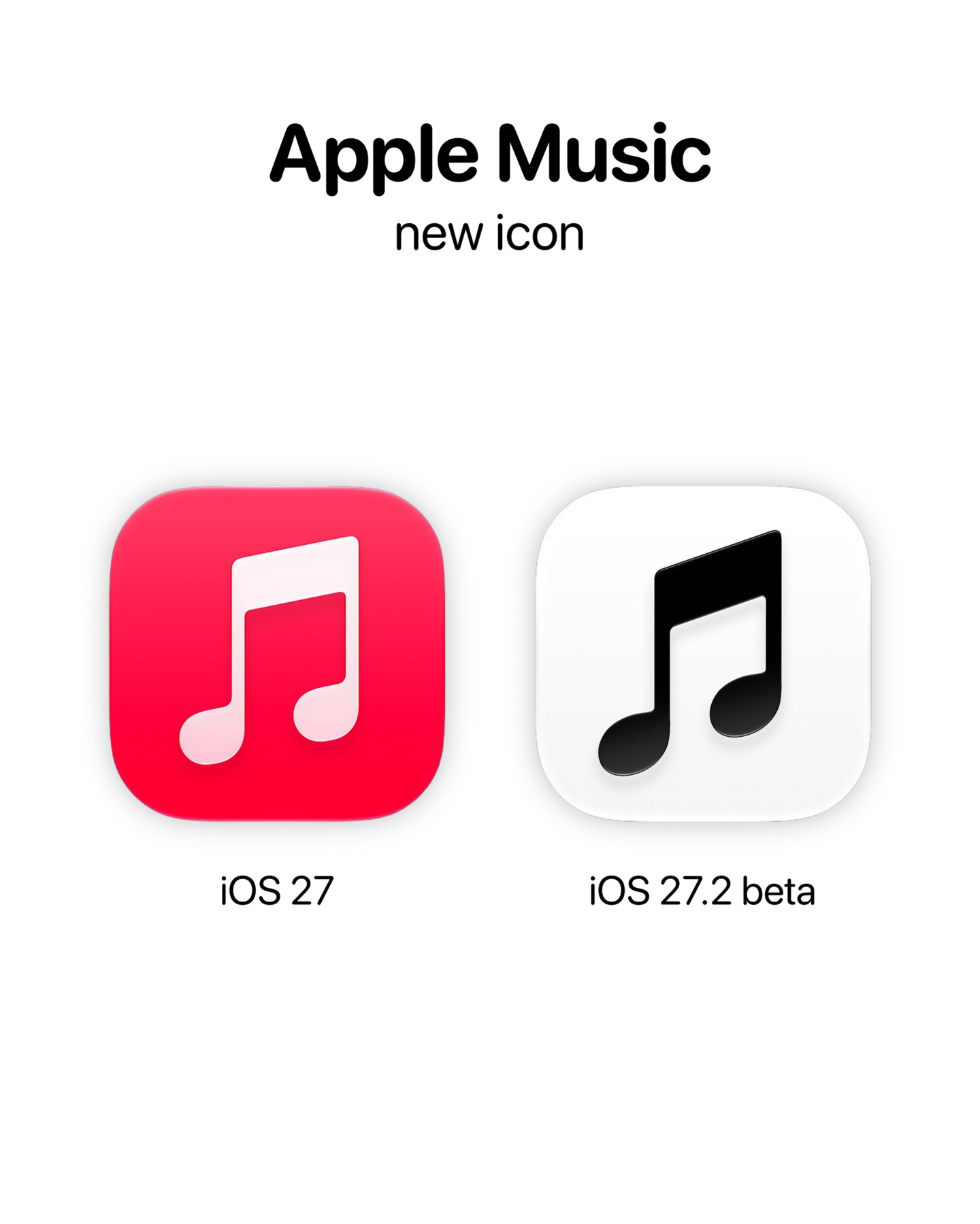 苹果公布 Apple Music 全新品牌标识,创作灵感来自声音振动、声波实拍